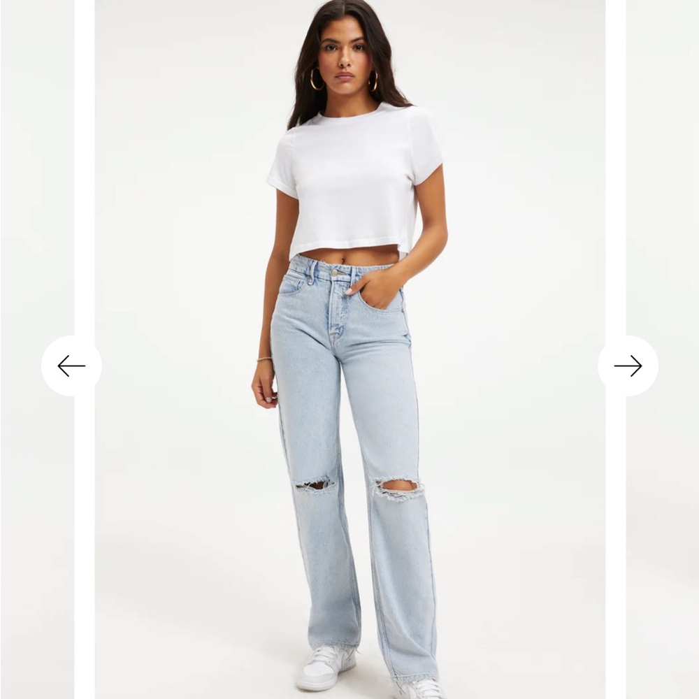Good American Good 90’s Jeans. BNWT
